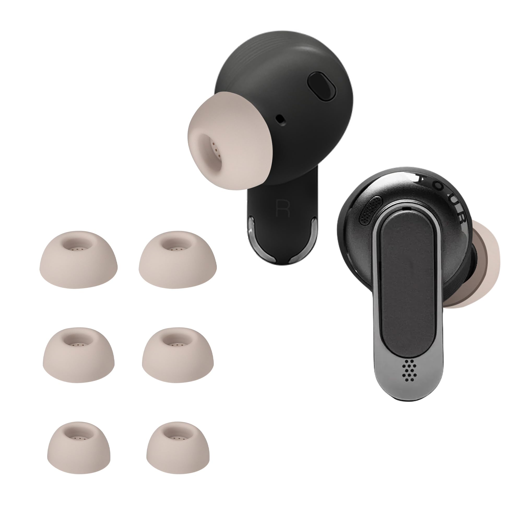 Amazon | kwmobile 6x イヤーチップ JBL Tour Pro 3対応 イヤーピース